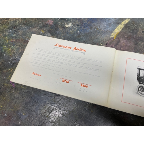 102 - Darracq Cars 1907 Full Range Catalogue, 50pp in Good Age Related Condition with some tearing and loo... 