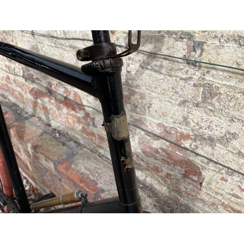 168 - c1910 Sanspareil Gentlemans Bicycle, Front & Rear Lamps, Red Tyres, Brass Tyre Inflator

In House Sh... 