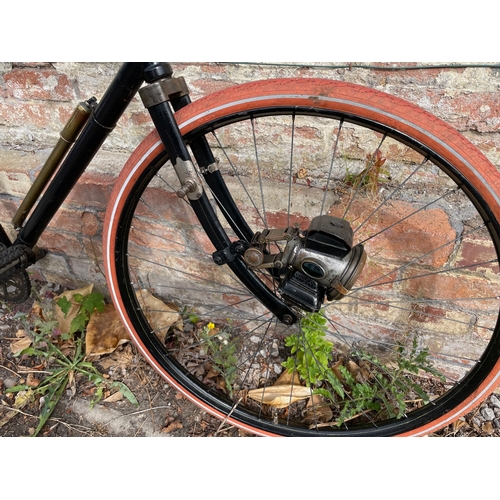 168 - c1910 Sanspareil Gentlemans Bicycle, Front & Rear Lamps, Red Tyres, Brass Tyre Inflator

In House Sh... 