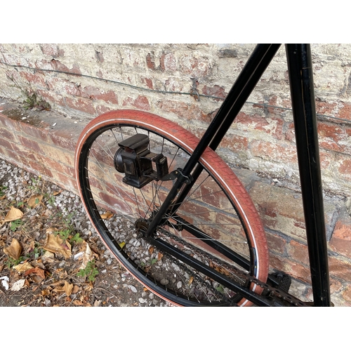 168 - c1910 Sanspareil Gentlemans Bicycle, Front & Rear Lamps, Red Tyres, Brass Tyre Inflator

In House Sh... 