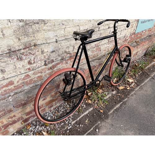 168 - c1910 Sanspareil Gentlemans Bicycle, Front & Rear Lamps, Red Tyres, Brass Tyre Inflator

In House Sh... 