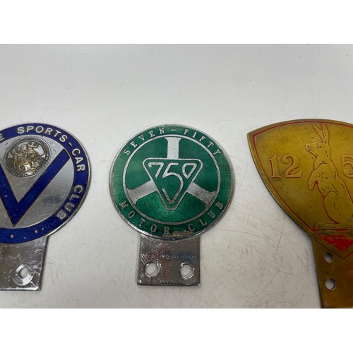 71 - 7no Motoring Badges, VSCC, Alvis, Brooklands Etc. ACN Badge is Bent

Shipping Rate B