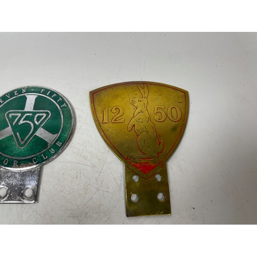 71 - 7no Motoring Badges, VSCC, Alvis, Brooklands Etc. ACN Badge is Bent

Shipping Rate B