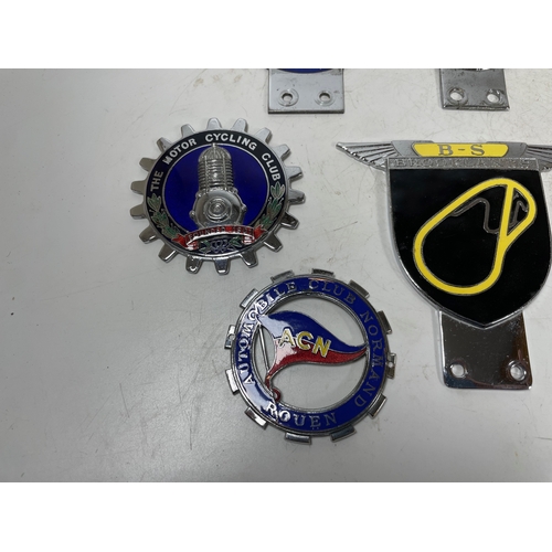 71 - 7no Motoring Badges, VSCC, Alvis, Brooklands Etc. ACN Badge is Bent

Shipping Rate B