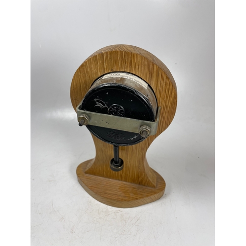 84 - A Mounted Smiths Car Clock, Pratts Copper Ashtray and Dinky Castrol Tanker

Shipping Rate B