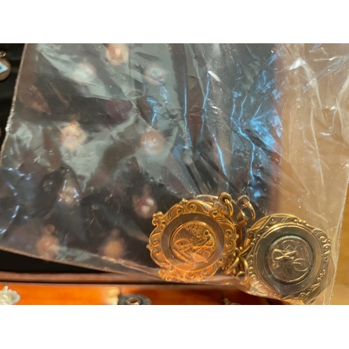 155 - A Well Presented Collection of Cycle Medals & Badges, Mounted on Board and in Wooden Case, Around 65... 