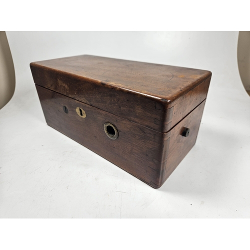 19 - Gray & Selby Improved Patent Magneto Electric Machine. In wooden case, With hand crank handle and bo... 