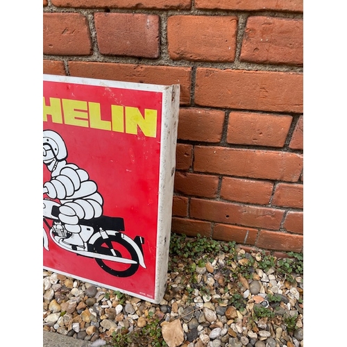 62 - Michelin Motorcycle Tin Flange Sign

In House Shipping Unavailable