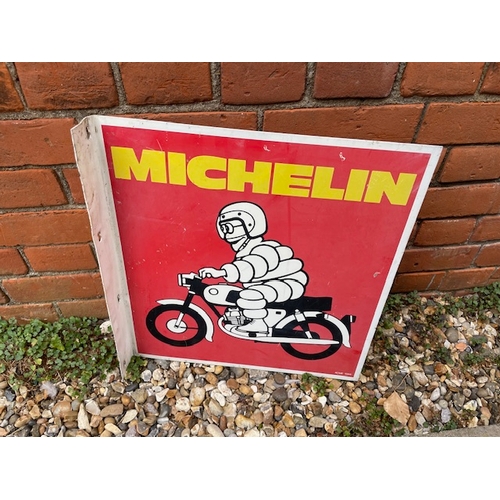 62 - Michelin Motorcycle Tin Flange Sign

In House Shipping Unavailable