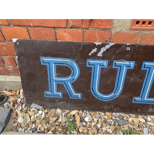 64 - Rudge 'Britains Best Bicycle' Aluminium Sign, 78
