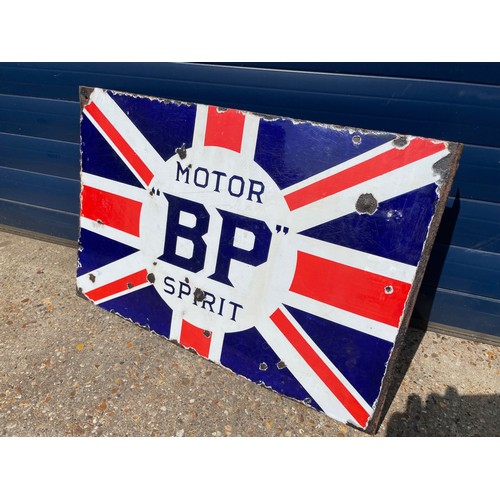 36 - BP Enamel Flange Sign, Excellent Gloss Throughout

In House Shipping Unavailable