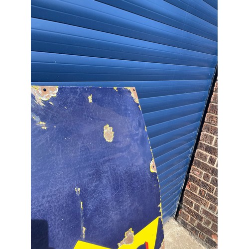 38 - Get Pratts Here Enamel Door Sign, 55