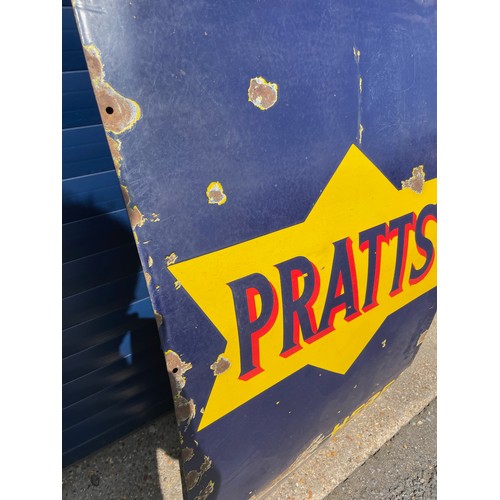 38 - Get Pratts Here Enamel Door Sign, 55