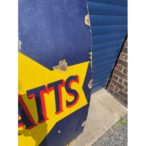 38 - Get Pratts Here Enamel Door Sign, 55