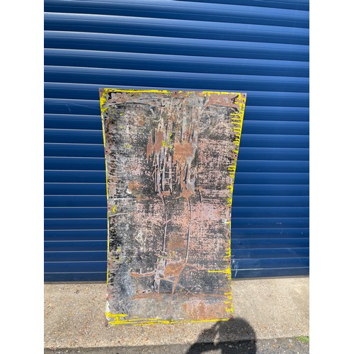 38 - Get Pratts Here Enamel Door Sign, 55