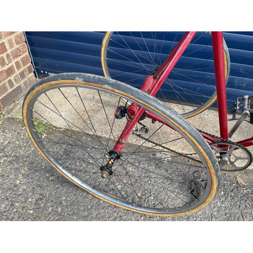 130 - Red Lightweight Road Tricycle, 1960s.

In House Shipping Unavailable