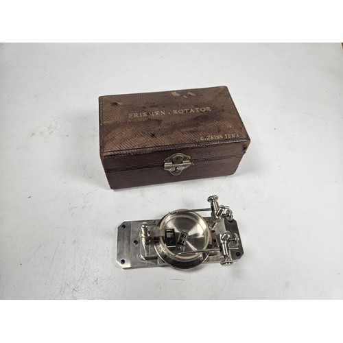 5 - Carl Zeiss Jena Prismen Rotator No.705, c1890s, In original box.

Shipping Rate B
