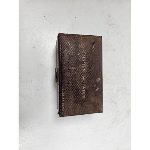 5 - Carl Zeiss Jena Prismen Rotator No.705, c1890s, In original box.

Shipping Rate B