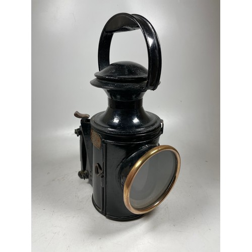 32 - Eli Griffiths Sprung Traction Engine Rear Lamp, 11 7/8