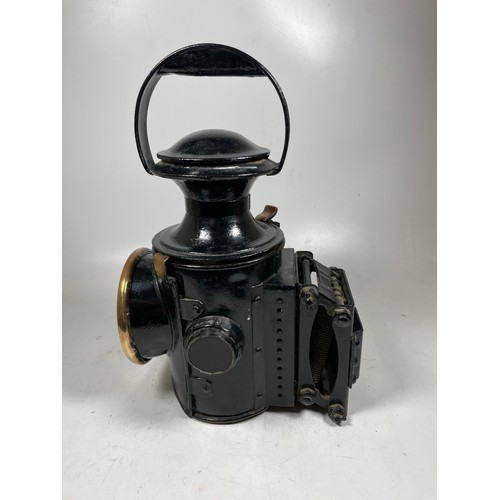 32 - Eli Griffiths Sprung Traction Engine Rear Lamp, 11 7/8