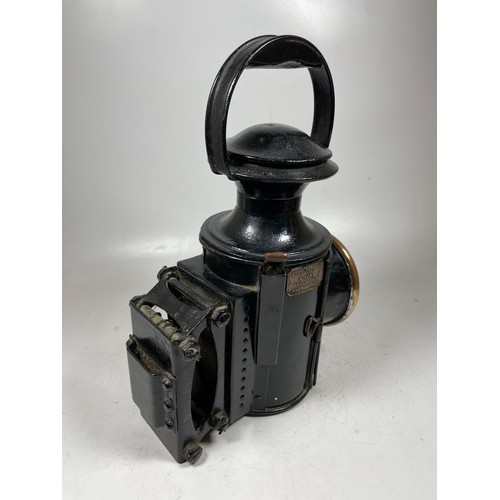 32 - Eli Griffiths Sprung Traction Engine Rear Lamp, 11 7/8