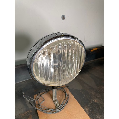 502 - Three Vintage Car Headlamps, Lucas 700, NOTFK Fogmaster, Meteor No Dazzle

Shipping Rate C