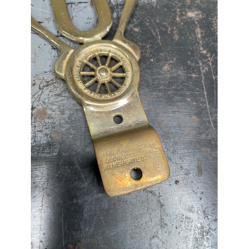 509 - Motor Union Brass Car Badge

Shipping Rate B