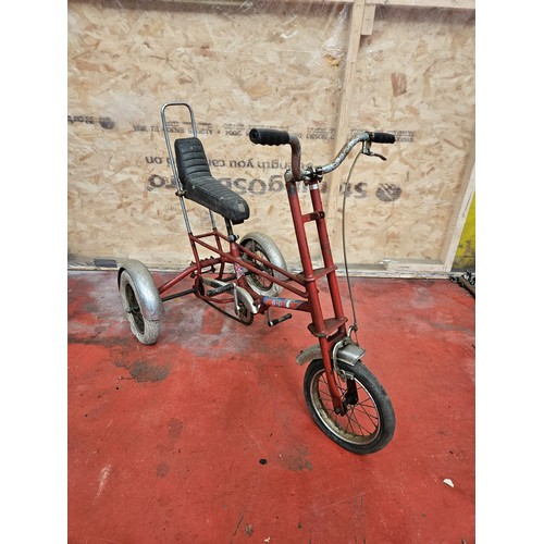 534 - Big T Tricycle, Raileigh Tomohawk Style

In house shipping unavailable