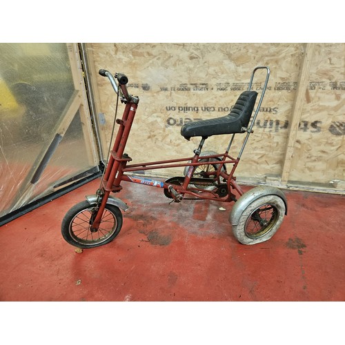 534 - Big T Tricycle, Raileigh Tomohawk Style

In house shipping unavailable