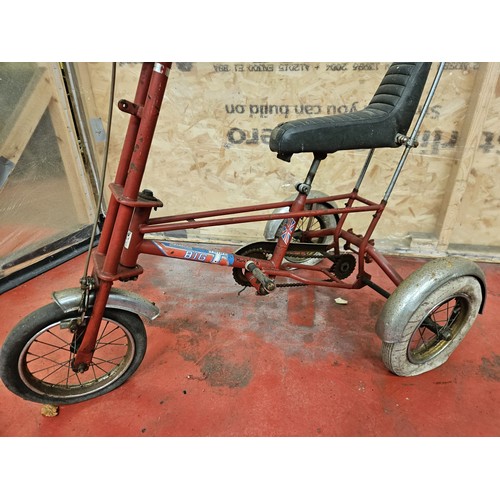 534 - Big T Tricycle, Raileigh Tomohawk Style

In house shipping unavailable