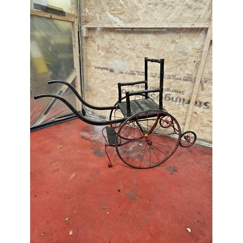 535 - Hand Cart / Personnel Carrier, of wood and wrought iron construction

In house shipping unavailable