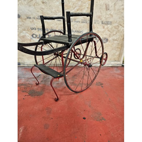 535 - Hand Cart / Personnel Carrier, of wood and wrought iron construction

In house shipping unavailable