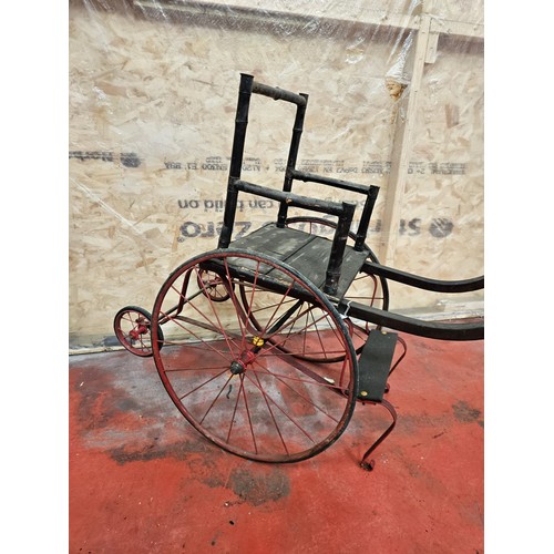 535 - Hand Cart / Personnel Carrier, of wood and wrought iron construction

In house shipping unavailable