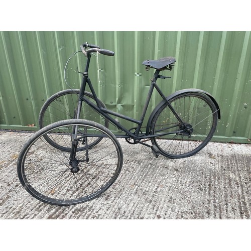 657 - Harding Style Front Steer Tricycle, Unusual Frame

In house shipping unavailable