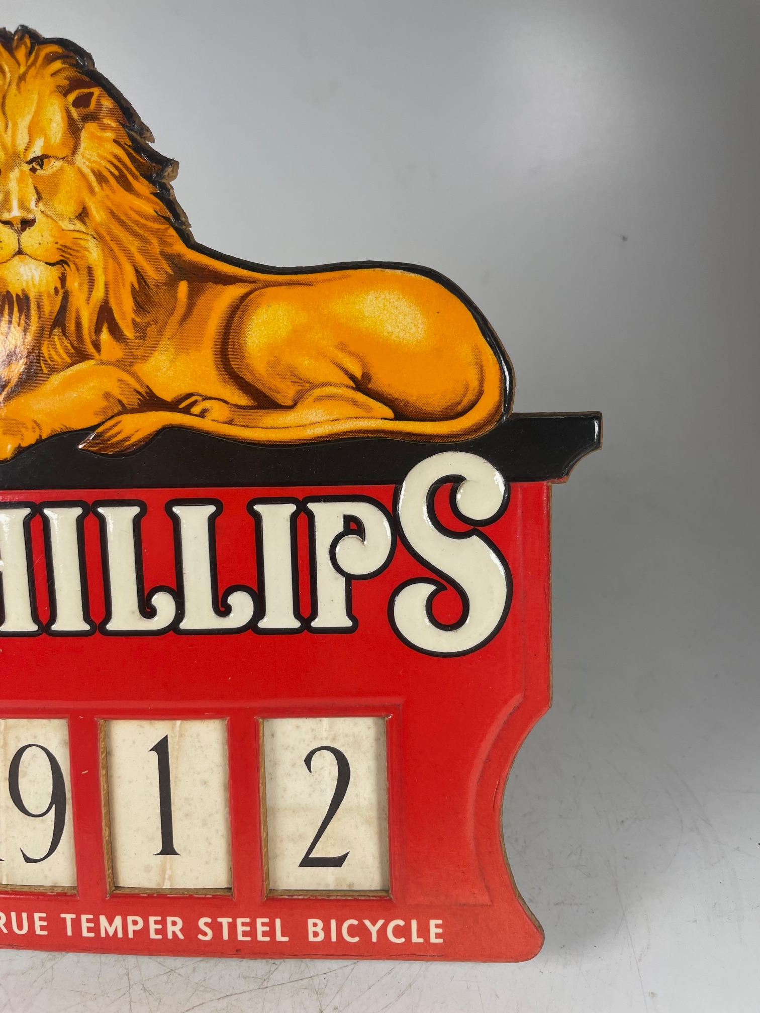 A Phillips Bicycles Pricing Shop Display Showcard, With Pricing Numbers ...