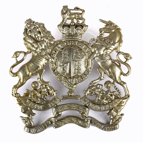 158 - Royal Engineers 1854-1956, collection of uniform items, badges and buttons, including a Royal Engine... 