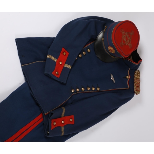 172 - Irish Free State Air Corps Officer's Dress Uniform and Shako made by T. G. Philips, Dame Street, Dub... 