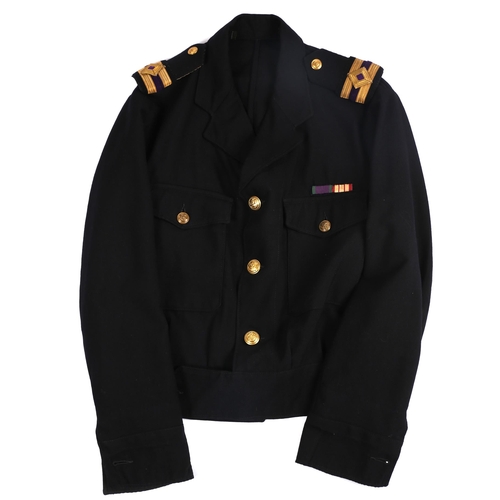 178A - Uniforms. A pre-1923 Royal Marine Light Infantry tunic, a c.1946 Merchant Navy uniform with ribbons ... 