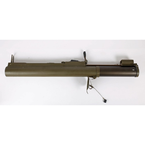 203 - M72 LAW portable one-shot 66mm unguided anti-tank weapon. The two-part, telescopic, smoothbore barre... 