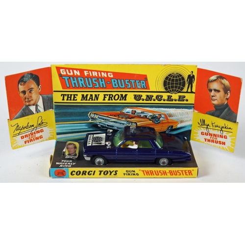 237 - The Man From U.N.C.L.E., Corgi Toys, Thrush-Buster. 1966, Corgi Toys 497, Oldsmobile Super 88 with b... 