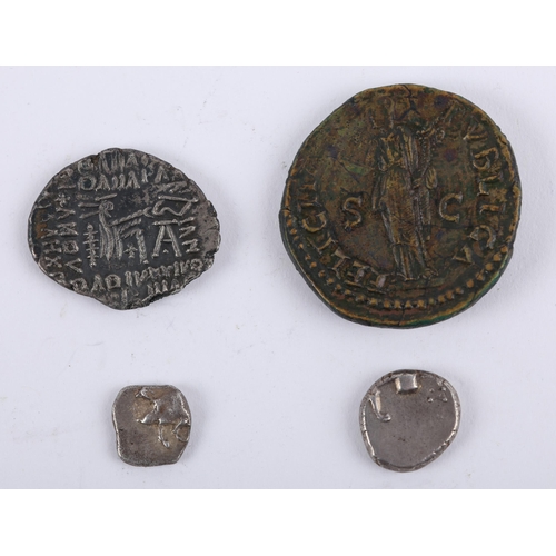 251 - Coins. Ancient Greece. Mycia, Hemidrachm, 480-450BC, o. forepart of running boar, r. head of rearing... 