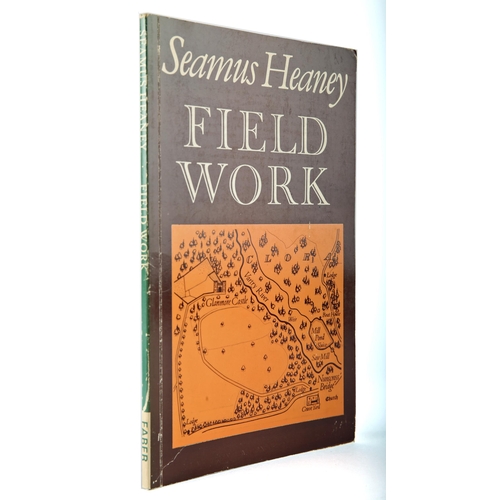 358 - Heaney, Seamus. Field Work. Faber & Faber, London, 1980 reprint, 8vo, wraps. Signed by author on fro... 