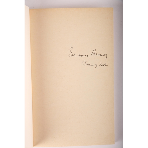 360 - Heaney, Seamus. The Haw Lantern.  Faber & Faber, London, 1987, 8vo, wraps. First edition, signed and... 