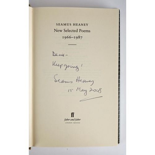 370 - Heaney, Seamus. Articulations. Poetry, Philosophy and the Shaping of Culture. Signed limited edition... 