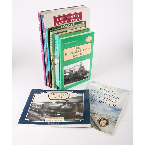 395 - Irish railways. A collection of nine books on Irish railways. Ahrons, EL. Locomotive and Train Worki... 