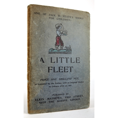 551 - Yeats, Jack. B. A Little Fleet. Elkin Matthews, London, n.d. circa 1909, first edition. Original Boa... 