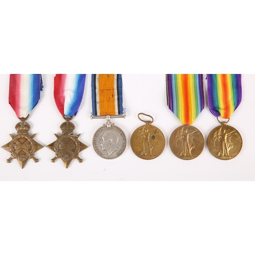 68 - A collection of six 1914-18 Great War medals to Irish Royal Navy & RNR sailors. Victory Medal to 271... 