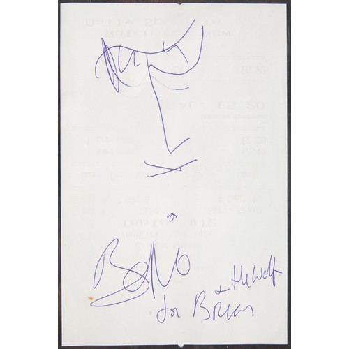 224 - Signed by Bono. Prokofiev’s Peter and the Wolf. Irish Hospice Foundation, 2003, 8vo, boxed with acco... 