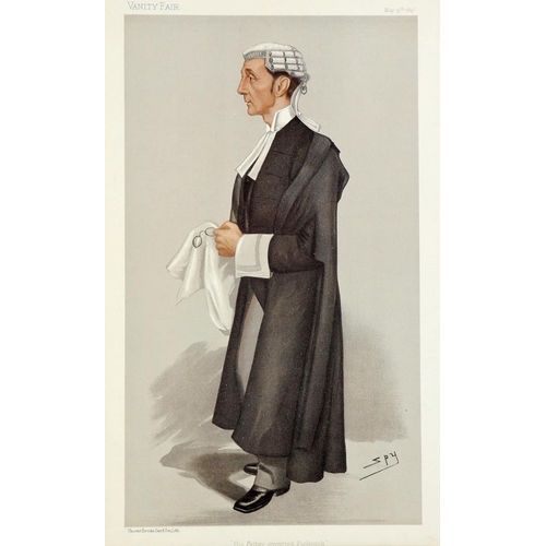 35 - After Sir Leslie Matthew 'Spy' Ward (British 1851-1922) a collection of four framed Vanity Fair prin... 