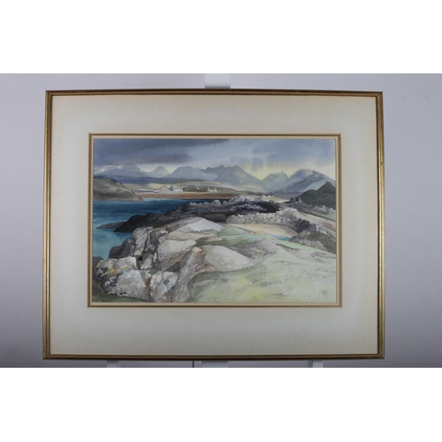 535 - CLARE CRYAN
Derrygimla, Co. Galway 
A watercolour
Signed lower right, dated '86